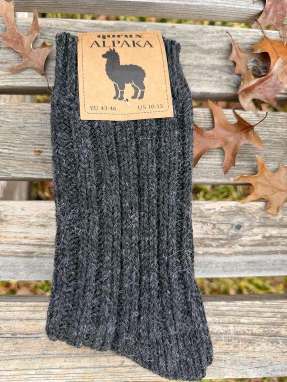 THICK- Alpaca Wool Thermal Winter Socks, Extra Thick Unisex Cold Weather Socks